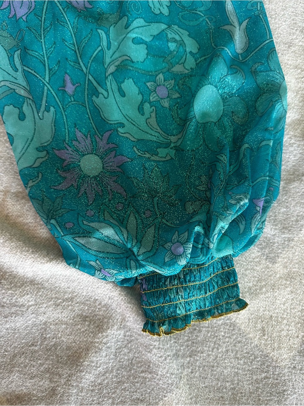 Disney’s Aladdin Princess Jasmine Dress-up Set Two-Piece size Small 5-6 - Picture 10 of 12